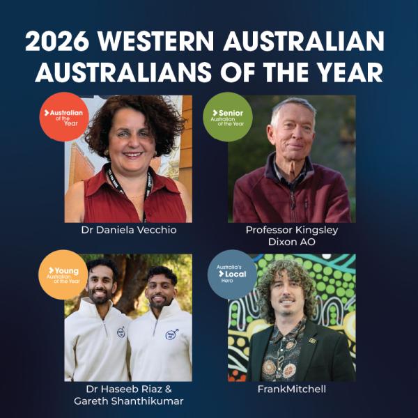 2026 WESTERN AUSTRALIAN AUSTRALIANS OF THE YEAR